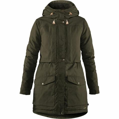 Fjallraven Women Singi Parka Green PH339176 Philippines